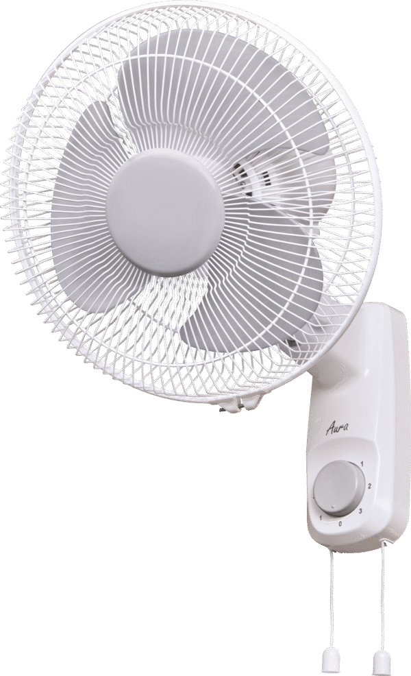 Wall Fan Aura 12" White Grey