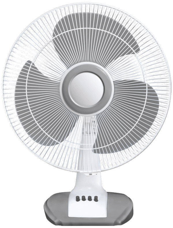 Table Fan Falcon Regular Super Speed White Grey